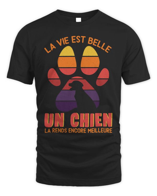la vie est belle un chien rends her even better