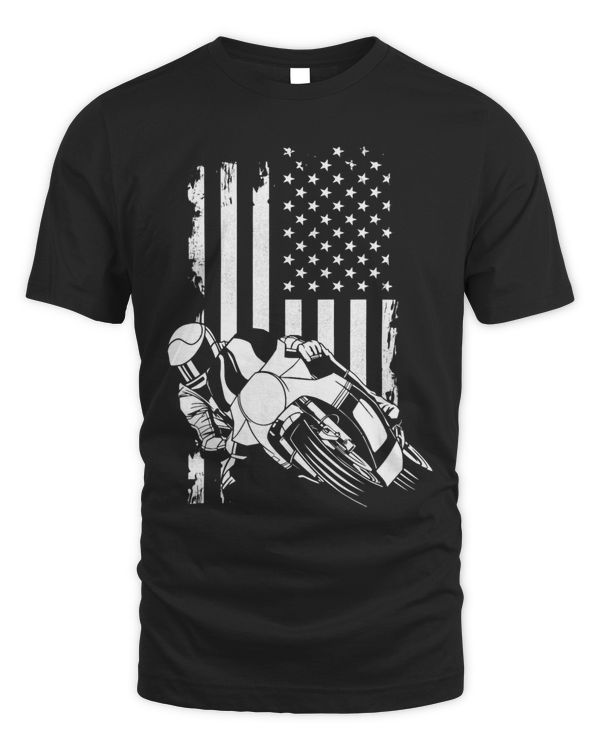 American Flag Motorcycle Apparel Motorcycle 66