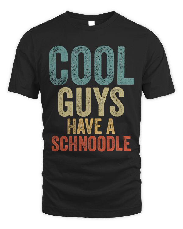 Cool Guys have a schnoodle dog dogs dog owners