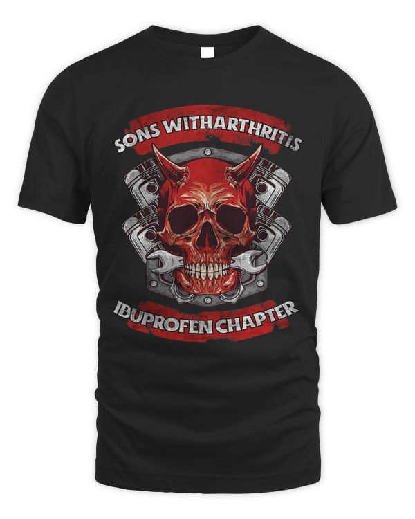 Father Sons with Arthritis Ibuprofen Chapter Motorcycle