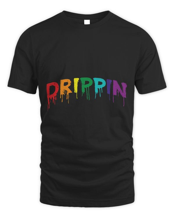 Drippin Sauce Melting Trending Messy Saucy Light Distress
