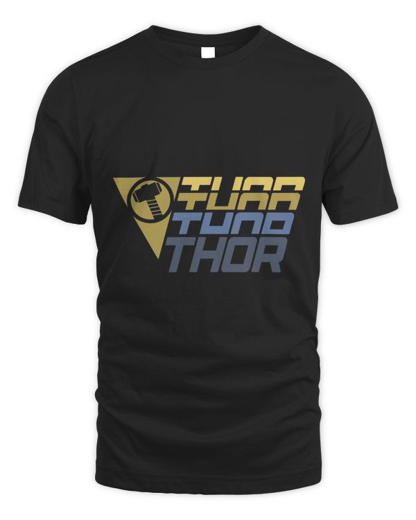 Marvel Thor Moto Sport Badge Logo Graphic