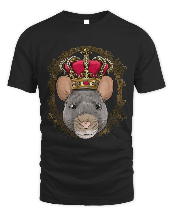 King Rat Wearing CrownQueen Rat Animal 338