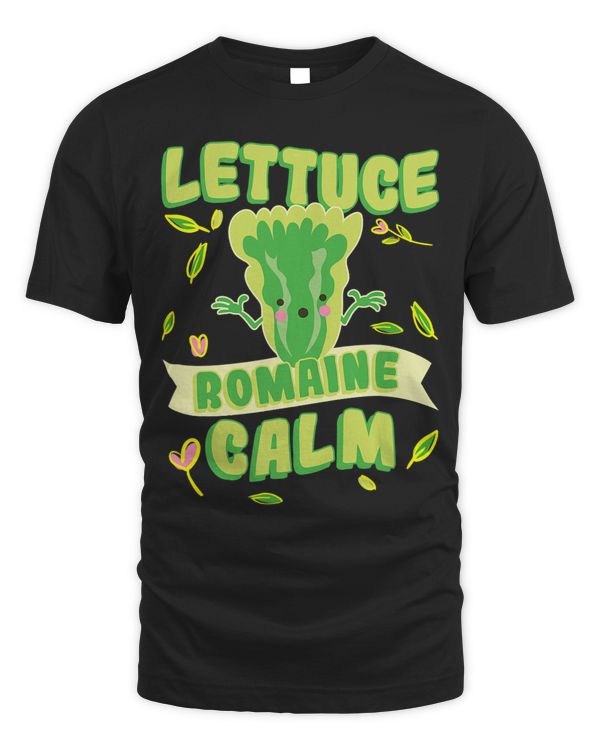 Lettuce Romaine Calm Funny Vegan Veggie Salad Lover