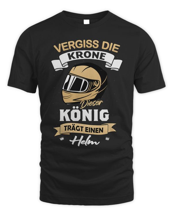 Mens Forget the crown motorcycle