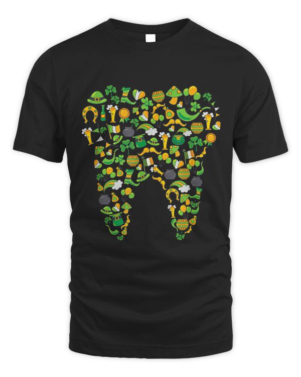 Dental Squad St Patrick Day Dentist Gift Leprechaun Teeth