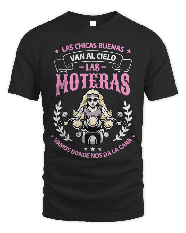 Mens Good Girls Go To The Sky Girl Motorcycle Funny