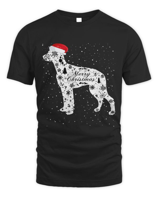 Merry Xmas Chien Francais Tricolore Dog Christmas