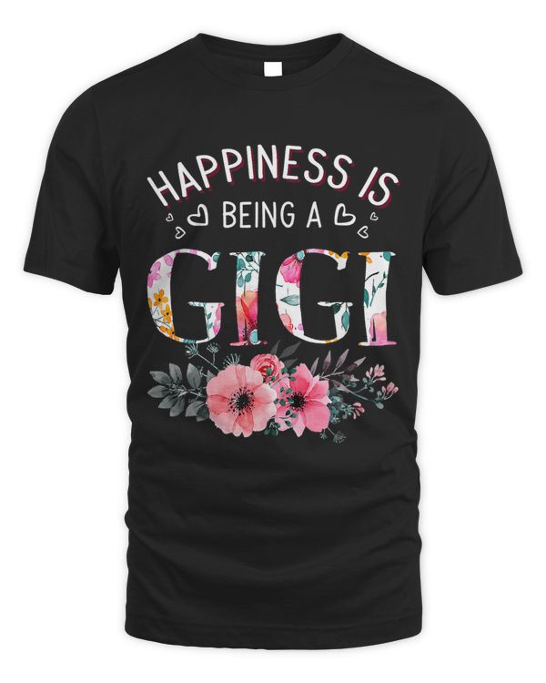Funny Gigi Mothers Day Gifts Happiness is being a Gigi