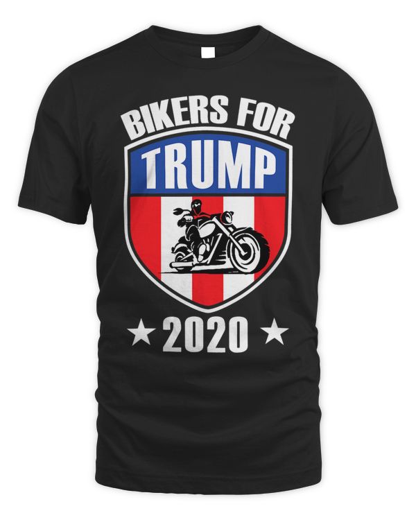 Bikers for Trump shirt Motorcycle Donald Trump Tshirt