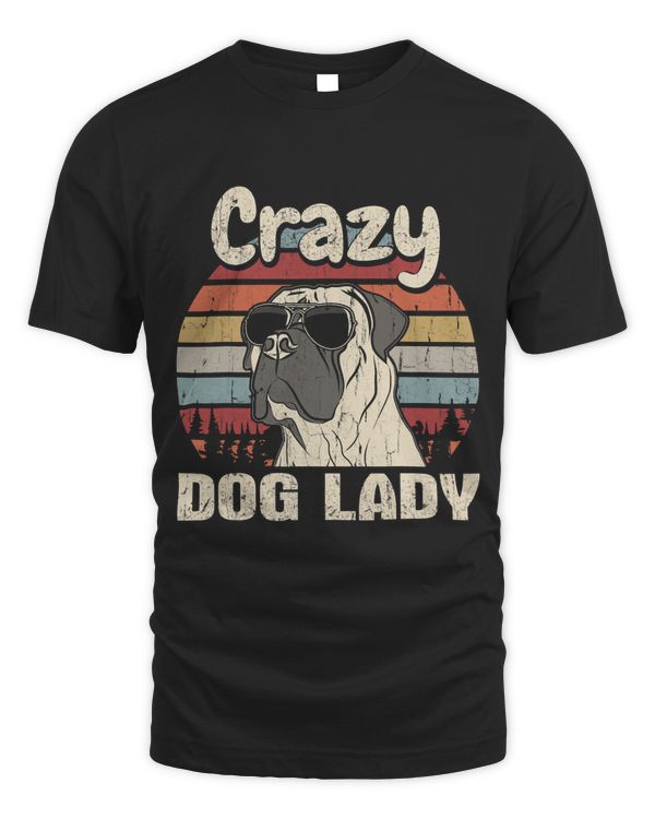 Boerboel Lover Crazy Dog Lady Vintage Mothers Day Retro