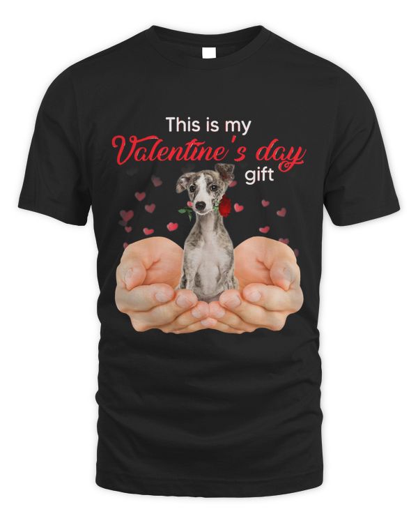 Cute Whippet This Is My Valentines Day Pajama