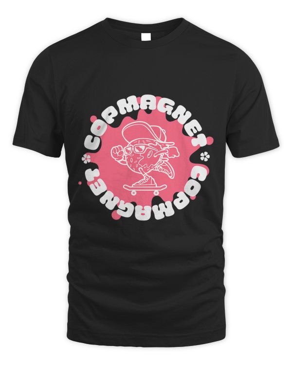 Copmagnet Skateboarding Donut Funny Skateboard