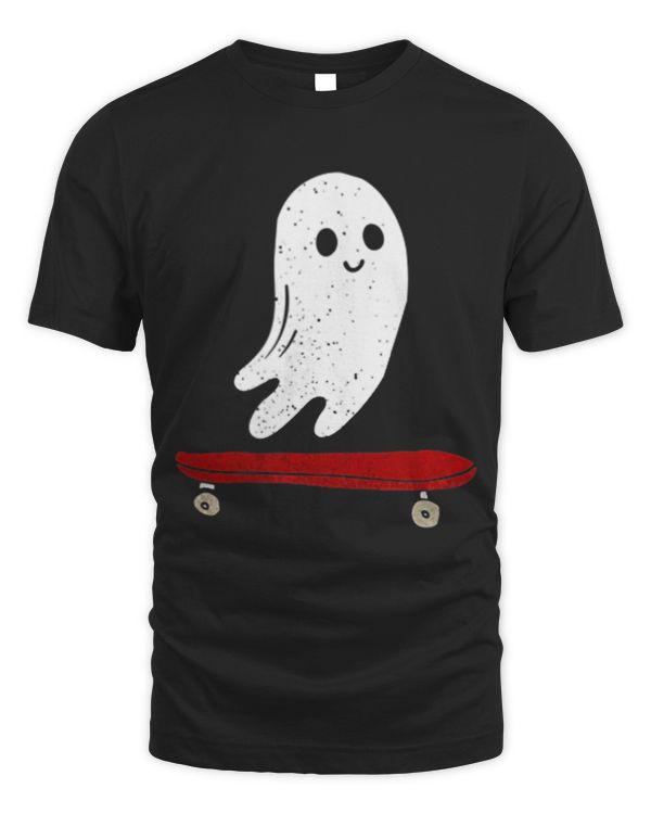 Ghost Skateboard Lazy Halloween Costume Funny Skateboarding 3 8