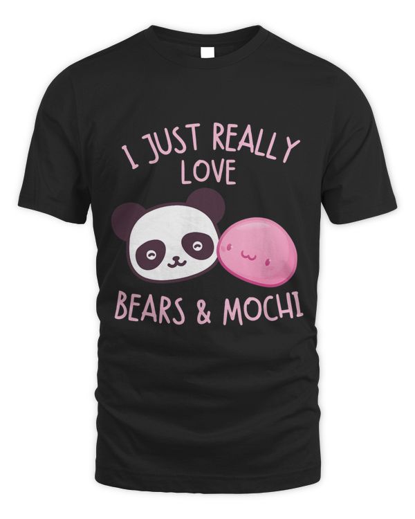 Cute Kawaii Girl Loves Pink Mochi Pandabear Anime Women