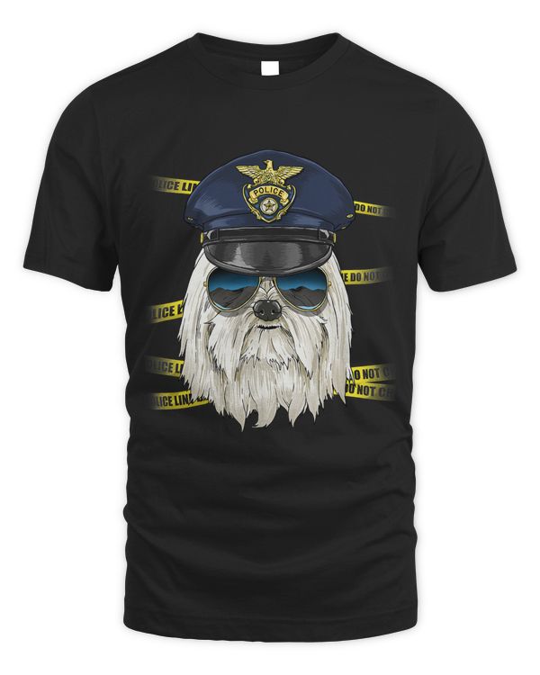 Maltese Police Maltese K9 Dog Lover 38