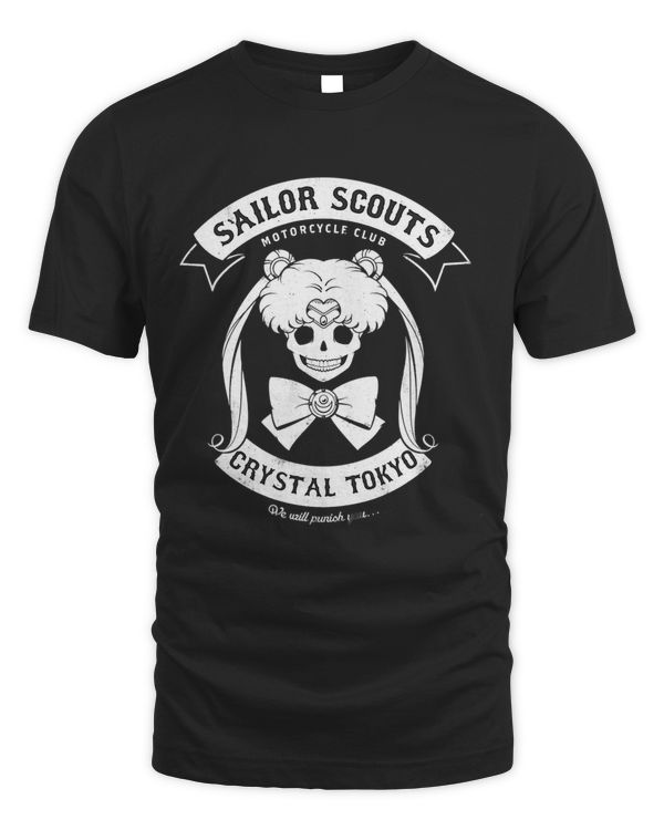 Tokyo Sailor Scouts Motorcycle Club T Shirt