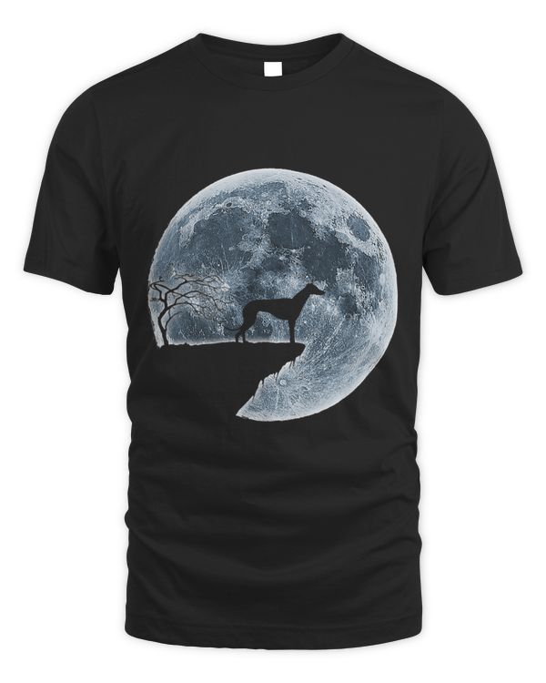 Azawakh Halloween Costume Moon Silhouette