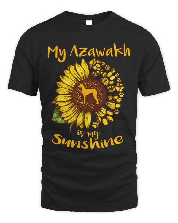 Azawakh is My Sunshine Sunflower Dog Paw Funny Puppy Lover