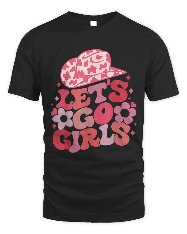 Lets Go Girls Pink Cowgirl Hat Country Valentine Bridesmaid3 6
