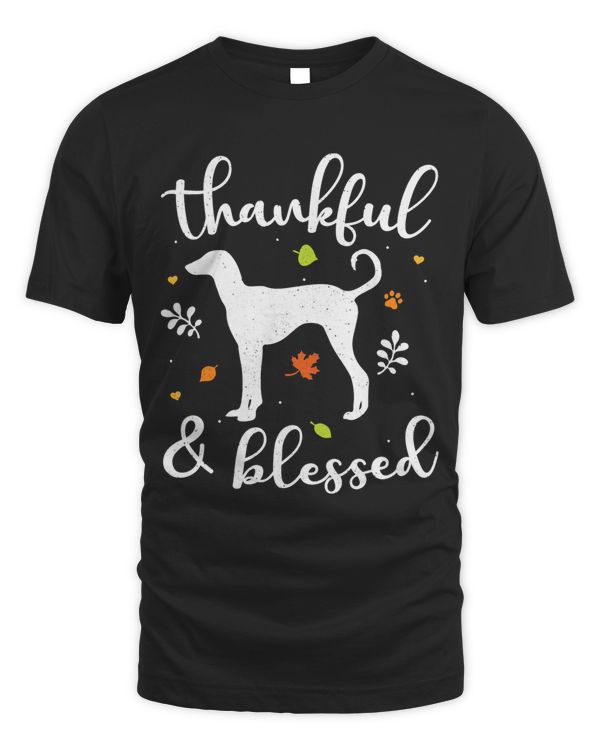 Azawakh Thanksgiving Dog Thankful Blessed Mom Dad Gift