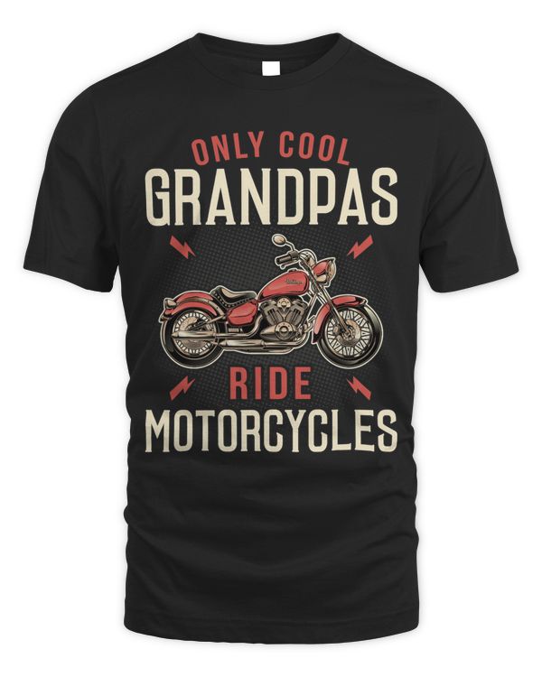 This Only Cool Grandpas Ride Motorcycles Gift