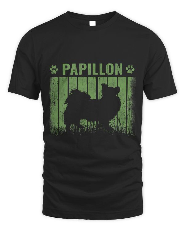 Dogs 365 Retro Papillon Dog Vintage Gifts 480