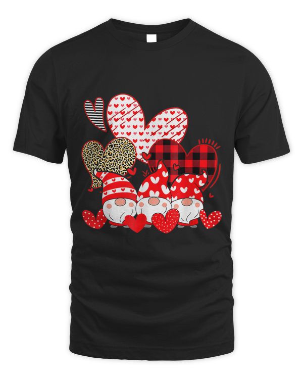 Three Gnomes Holding Hearts Leopard Valentines Day Gifts