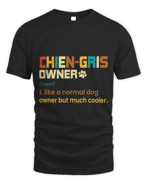 Vintage Chien gris Lover Shirt Gift For Chien gris Owner