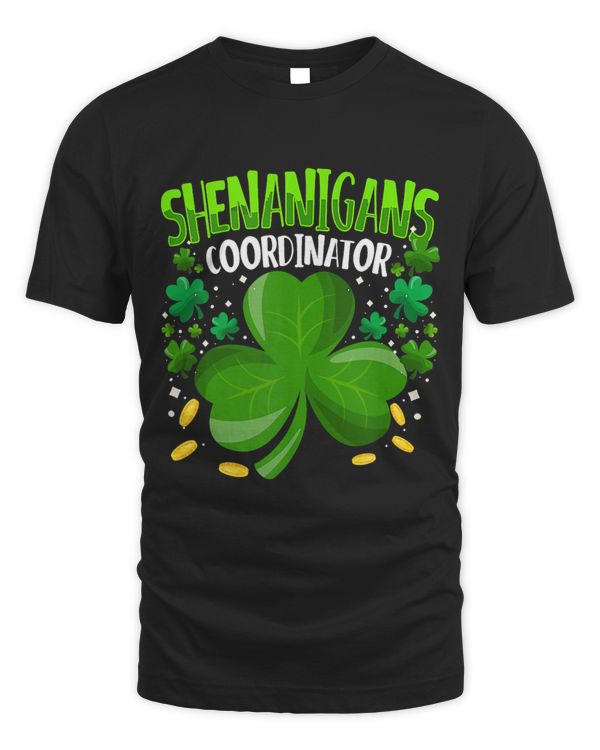 Shenanigans Coordinator Matching Teacher St Patricks Day T-Shirt