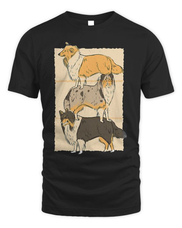 Rough Colley Dogs