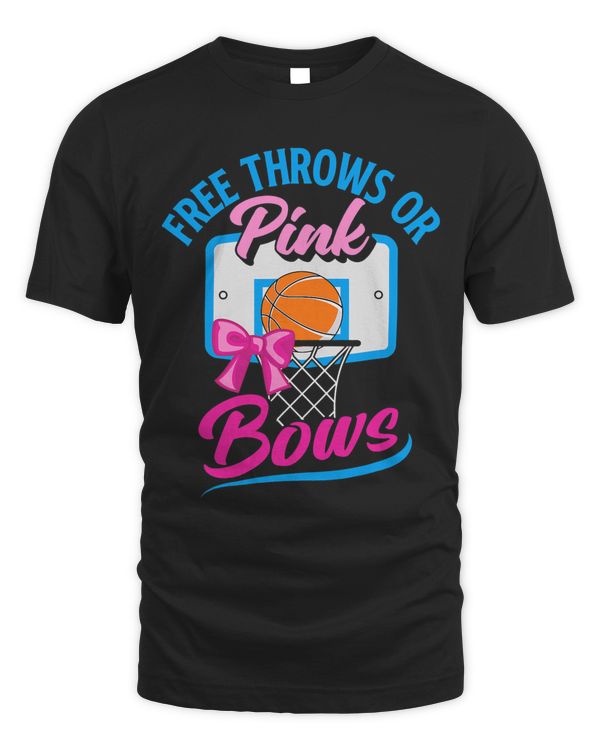 Free Throws Or Pink Bows Boy Or Girl Gender Reveal Party