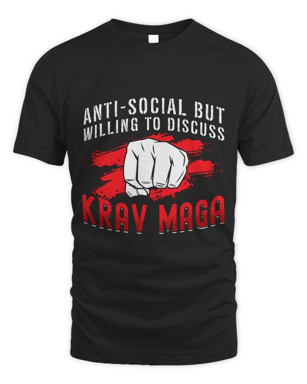 AntiSocial But Willing To Defense Military Combat Krav Maga