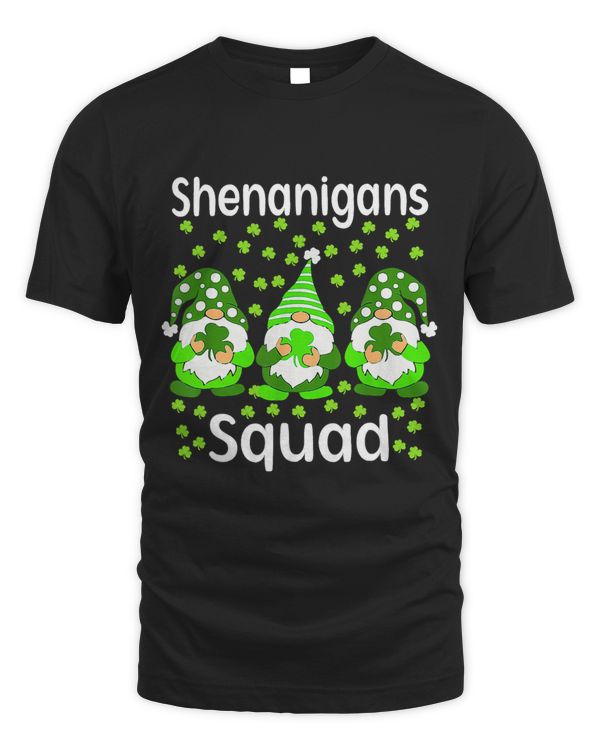 Shenanigans Squad St Patricks Day Gnomes Green Funny 33