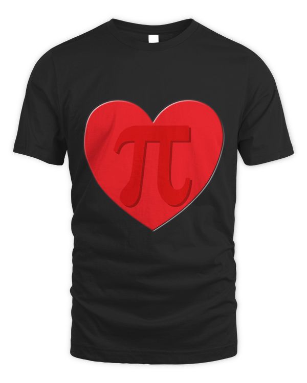 Pi Symbol Valentine Heart Pi Day Valentines Day Graphic