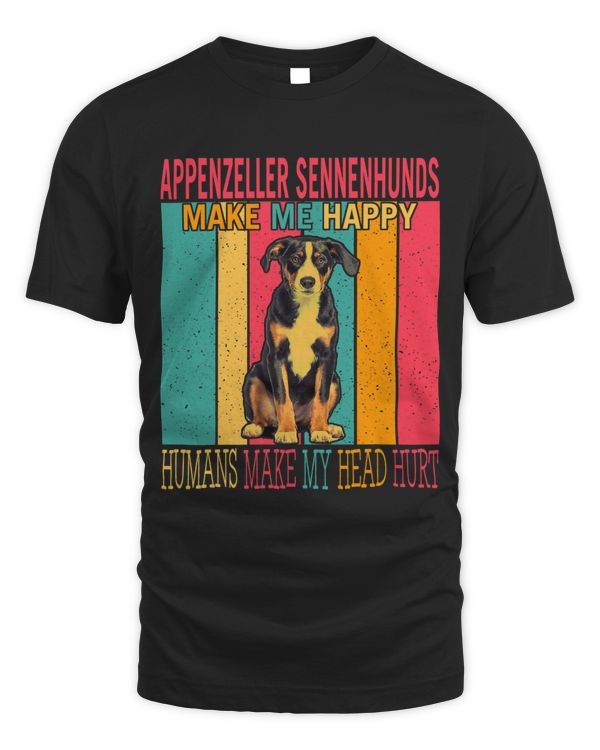 Appenzeller Sennenhunds Make Happy Humans Make Head Hurt