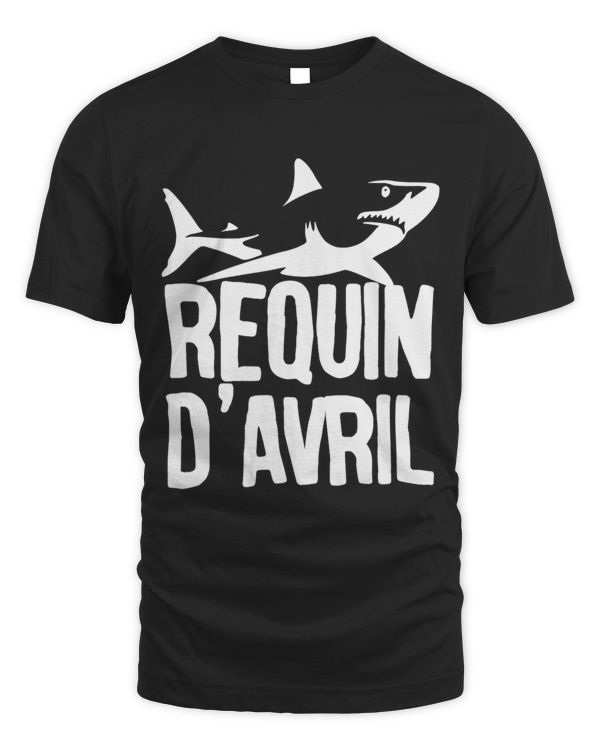 April Fools Day Poisson DAvril Funny Joke Requin Davril