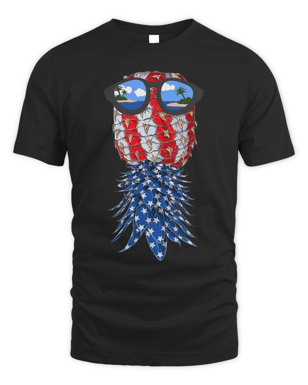 Polyamory and Upside Down Pineapple USA Flag Vacation Cruise