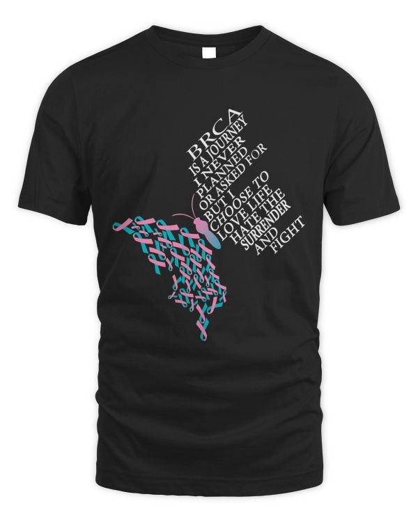 I Wear Pink and Teal For BRCA Awareness Warrior 3 8