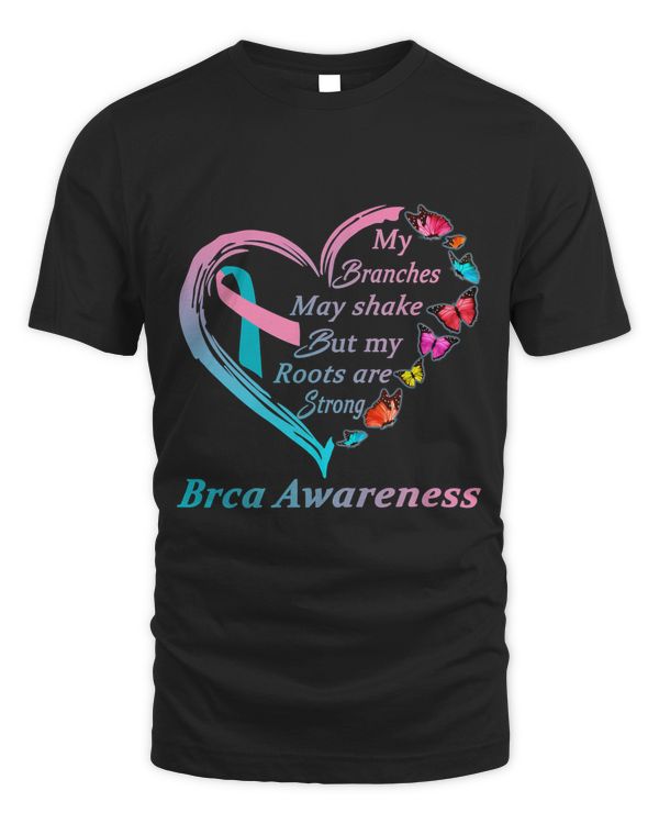 I Wear Pink and Teal For BRCA Awareness Warrior