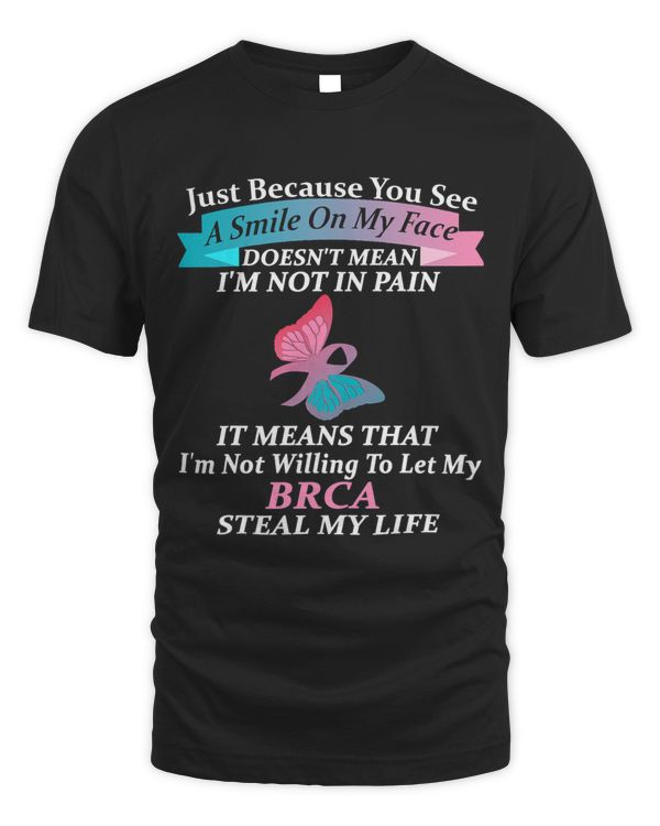 I Wear Pink and Teal For BRCA Awareness Warrior30