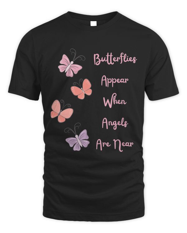 Pink Butterflies Appear When Angels Are Near