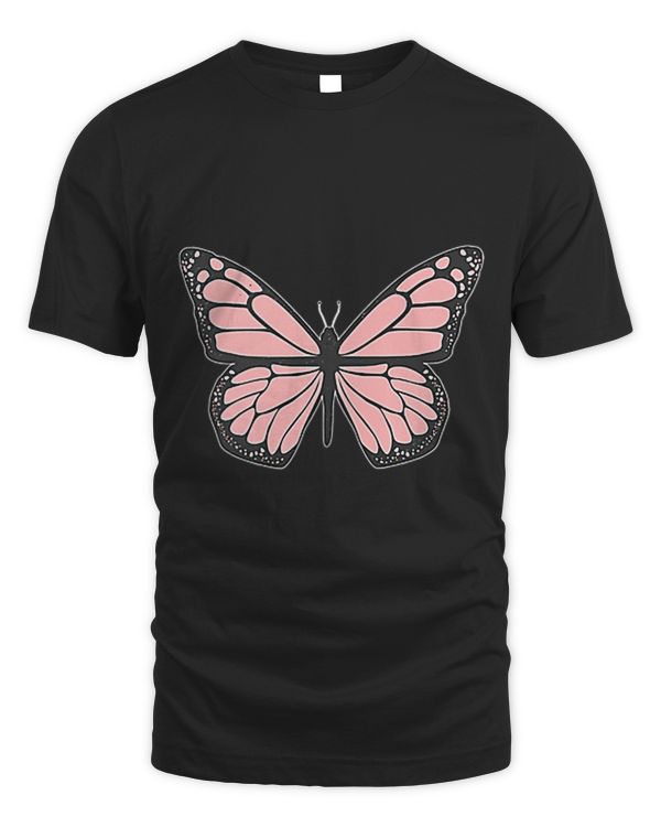 Pink Butterfly Aesthetic Clothing Soft Grunge Girls Women