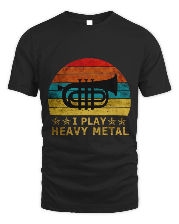 Baritone Euphonium I Play Heavy Metal Marching Band