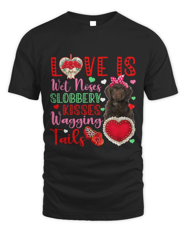 Dog Lover Wet Noses Slobbery Kisses Cute Sproodle Lover