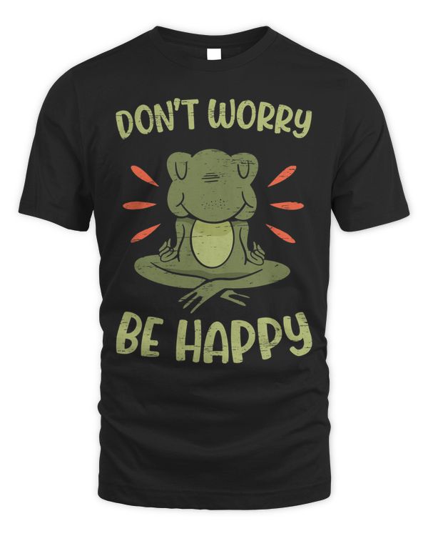 Dont Worry Be Hoppy for a Amphibians Animal Lover