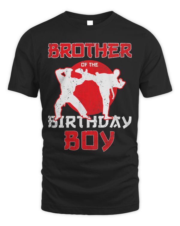 Brother Of The Birthday Karate Taekwondo Boy Martial Arts