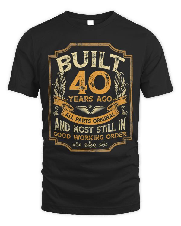 Build 40 Years Ago All Parts Original 40th Birthday 1983