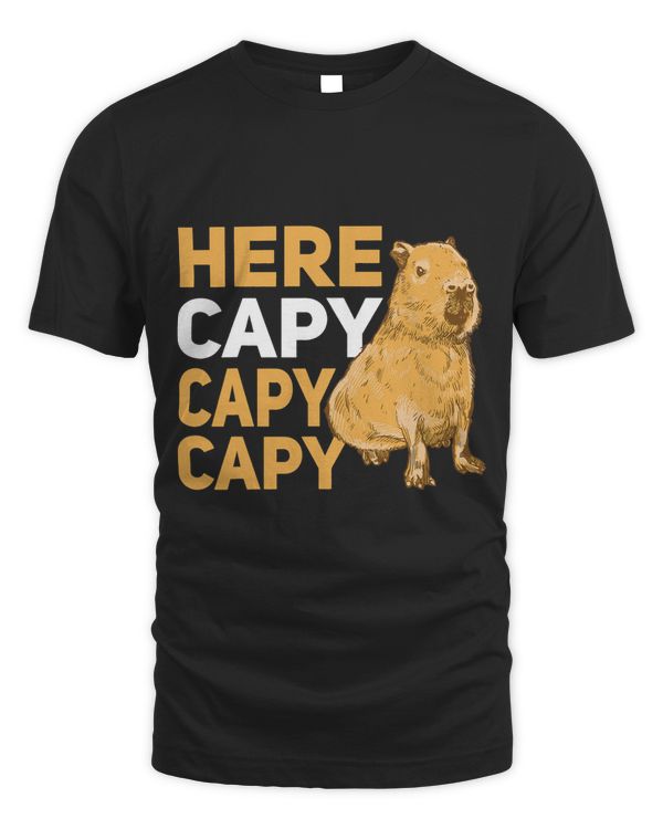 Capybaras Funny Capibara Rodent Capybara Here Capy