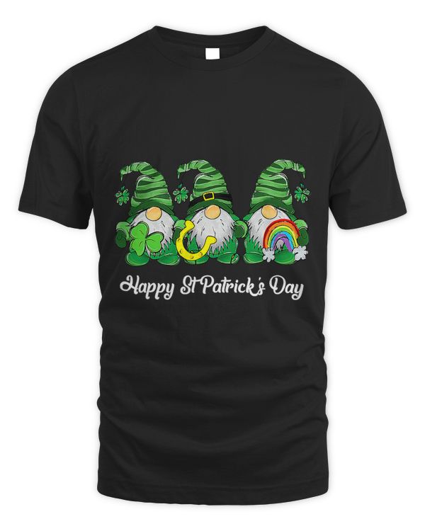 Cute Lucky Gnome Happy St Patricks Day Family Outfit
